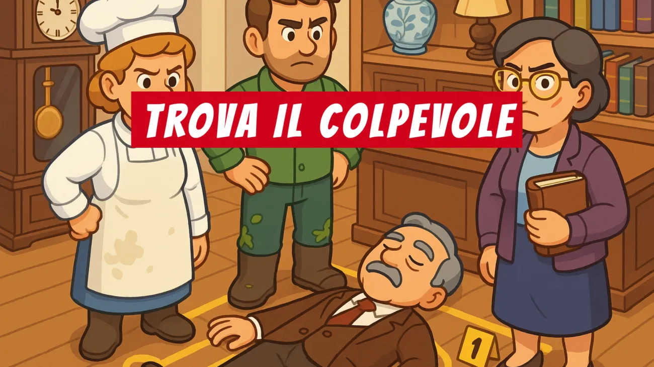 Risolvi questo indovinello: solo il 2% delle menti più brillanti riesce a scoprire chi è il colpevole nell’enigma dell’antiquario! Hai il coraggio di provarci?"